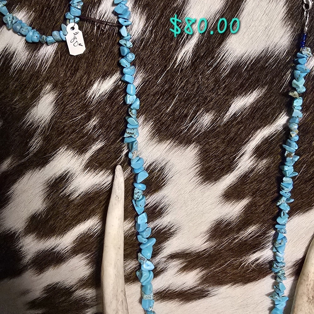 Turquoise Beaded Necklace